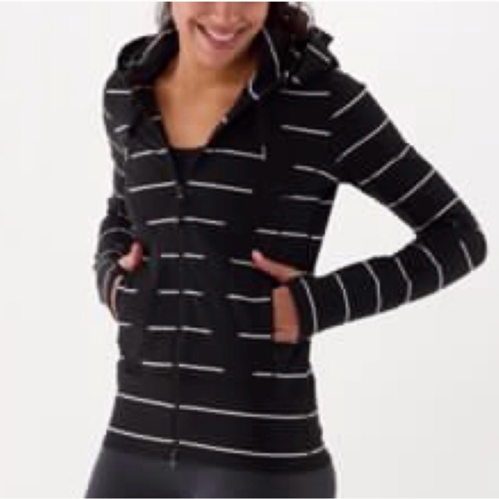 Lululemon Stride jacket black/white